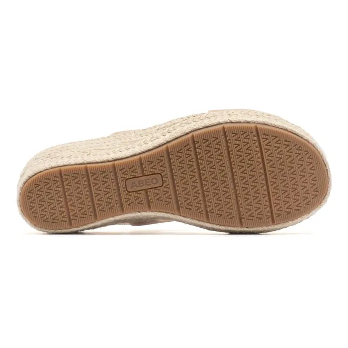 ABEO Riviera Cross Metatarsal Tan Womens Abeo Sandals