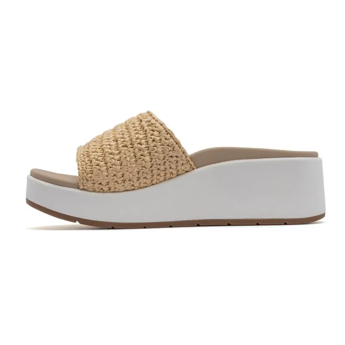 ABEO Solstice Slide Metatarsal Beige Womens Abeo Sandals