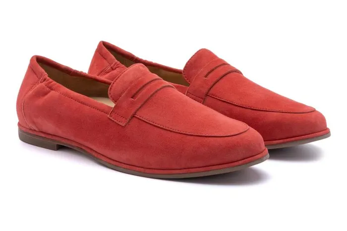ABEO Strada Loafer Red Womens Abeo Dress