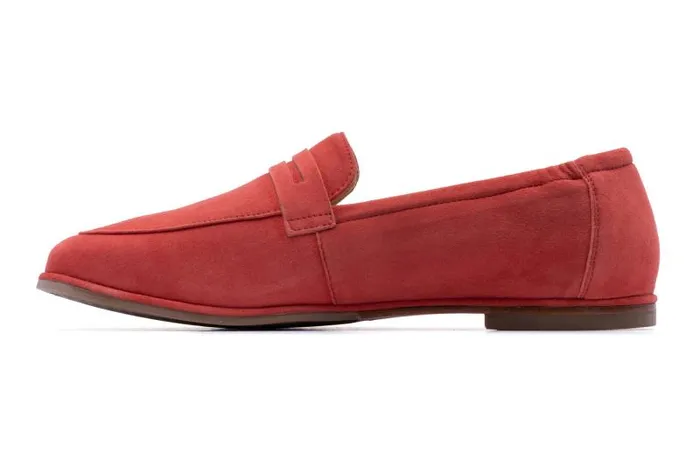 ABEO Strada Loafer Red Womens Abeo Dress