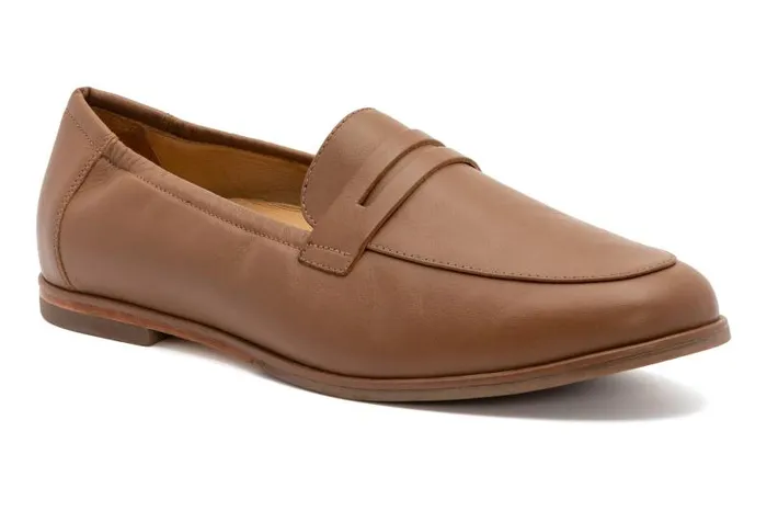ABEO Strada Loafer Tan Womens Abeo Casual Shoes