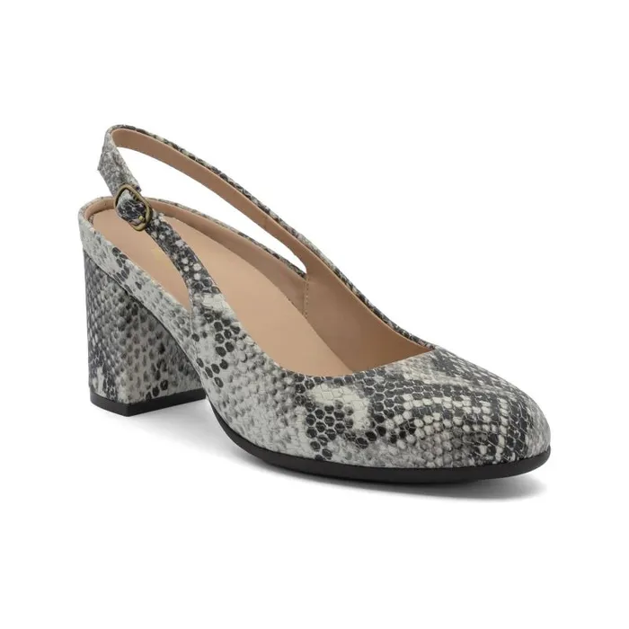 ABEO Tempo Slingback Metatarsal Animal Print Womens Abeo Dress