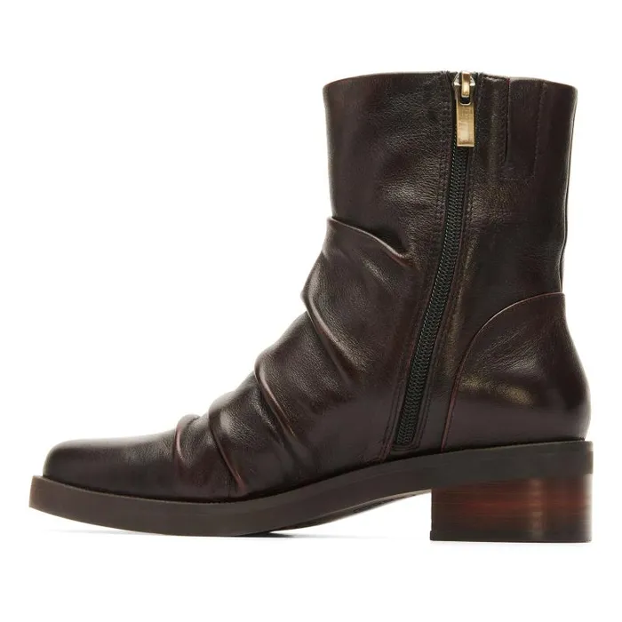 ABEO Traverse Scrunch Metatarsal Red Womens Abeo Boots