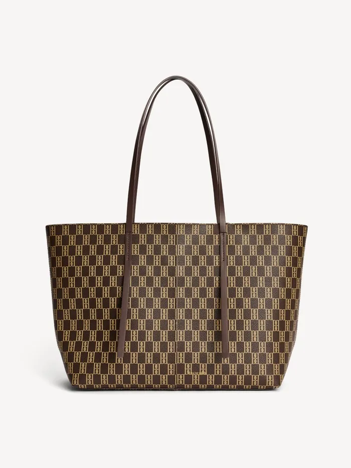 Abigail Monogram Tote Bag Shale Women By Malene Birger Bags