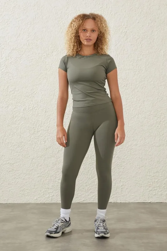 Active Core 78 Tight Sweet Green Women Cotton On Pants
