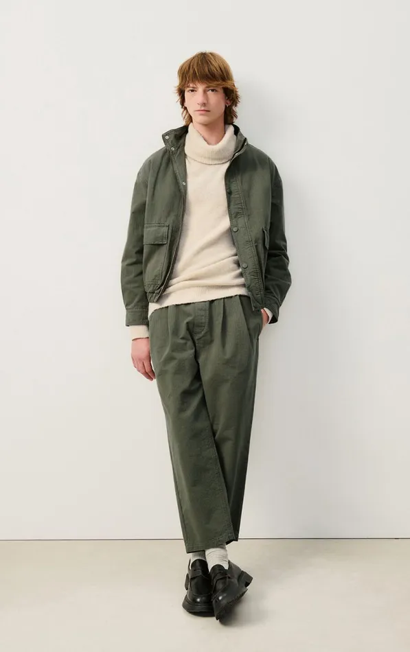 American Vintage Jackets and Blazers Men Jacket Rygybay Thyme American Vintage Jackets and Blazers Men Jacket Rygybay Thyme