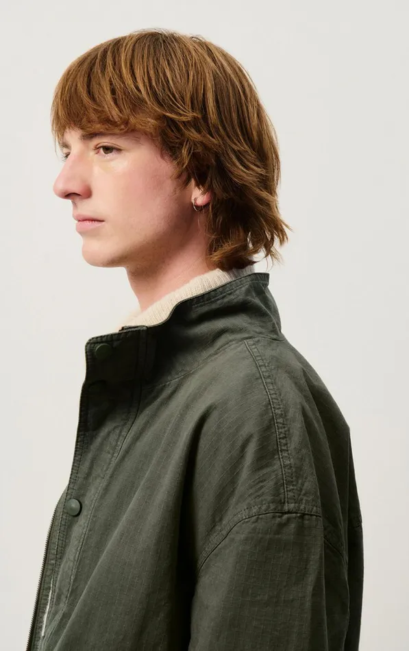 American Vintage Jackets and Blazers Men Jacket Rygybay Thyme American Vintage Jackets and Blazers Men Jacket Rygybay Thyme