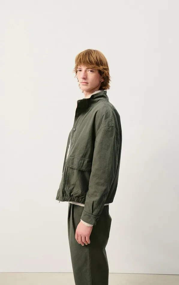 American Vintage Jackets and Blazers Men Jacket Rygybay Thyme American Vintage Jackets and Blazers Men Jacket Rygybay Thyme