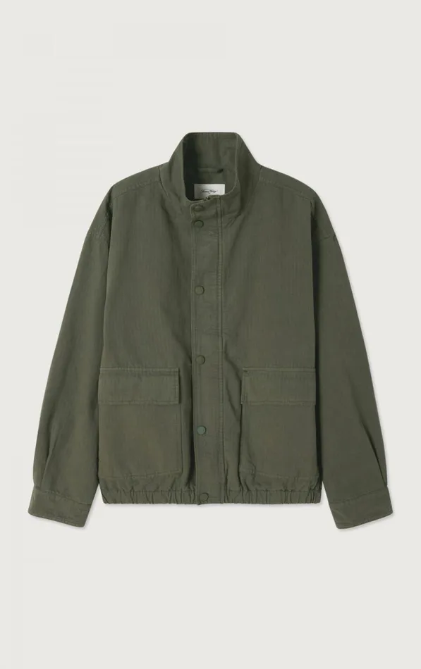 American Vintage Jackets and Blazers Men Jacket Rygybay Thyme American Vintage Jackets and Blazers Men Jacket Rygybay Thyme