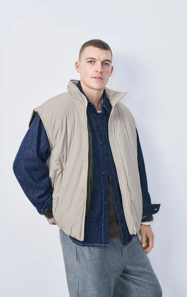 American Vintage Jackets and Blazers Men Jacket Zaxoo Mastic