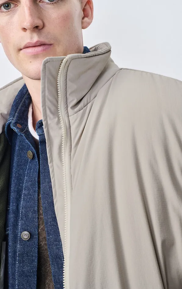 American Vintage Jackets and Blazers Men Jacket Zaxoo Mastic American Vintage Jackets and Blazers Men Jacket Zaxoo Mastic