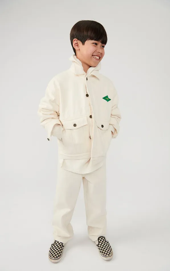 American Vintage Jackets and Coats Kids Jacket Spywood Ecru