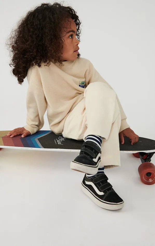 American Vintage Jeans Kids Straight Jeans Spywood Ecru American Vintage Jeans Kids Straight Jeans Spywood Ecru