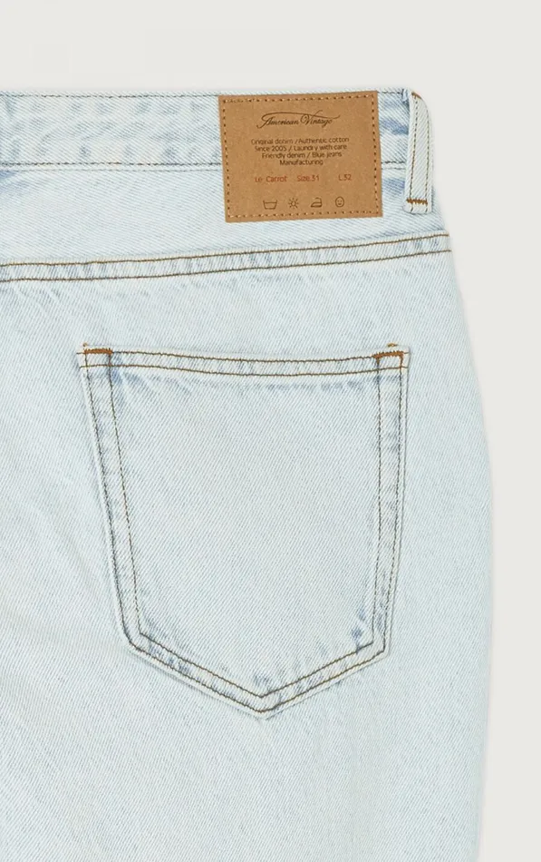 American Vintage Jeans Men Carrot Jeans Joybird Winter Bleached American Vintage Jeans Men Carrot Jeans Joybird Winter Bleached