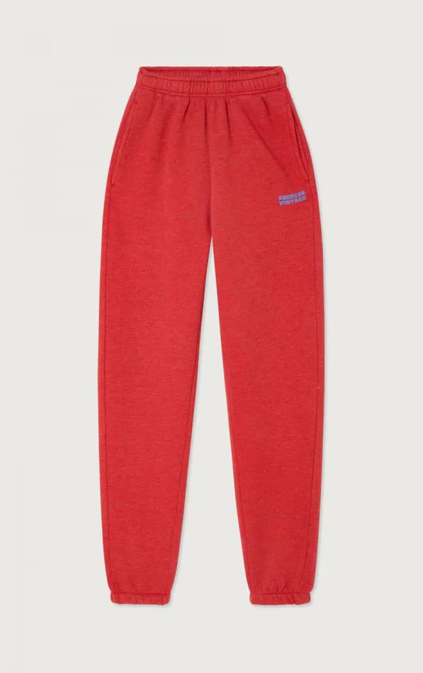 American Vintage Joggers and Leggings Women Joggers Doven Overdyed Chili Pepper American Vintage Joggers and Leggings Women Joggers Doven Overdyed Chili Pepper