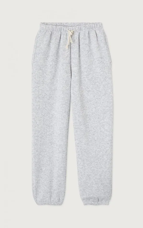 American Vintage Joggers and Leggings Women Joggers Evona Melange Light Grey American Vintage Joggers and Leggings Women Joggers Evona Melange Light Grey
