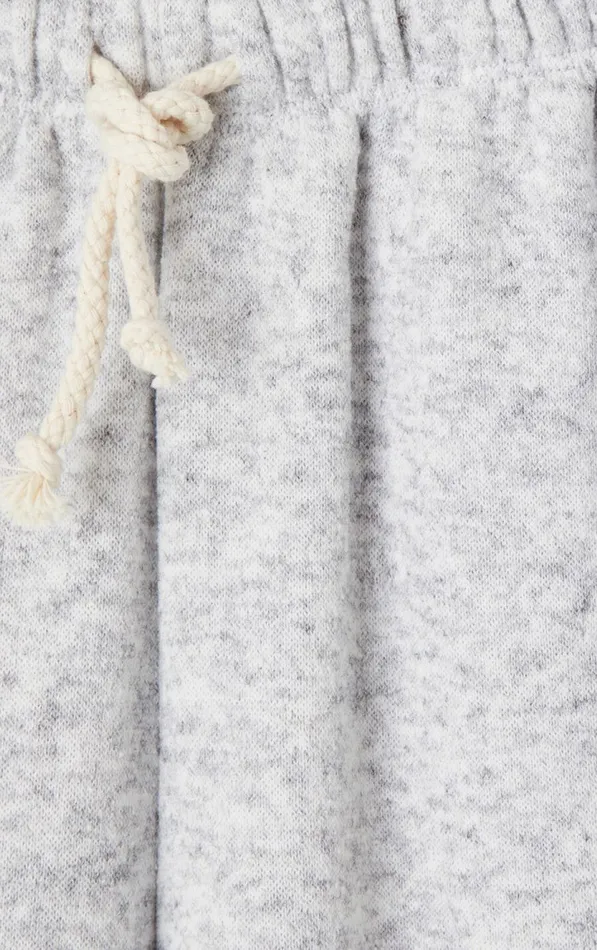 American Vintage Joggers and Leggings Women Joggers Evona Melange Light Grey American Vintage Joggers and Leggings Women Joggers Evona Melange Light Grey