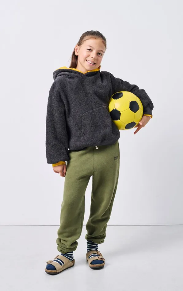 American Vintage Joggers Kids Joggers Izubird Khaki Vintage