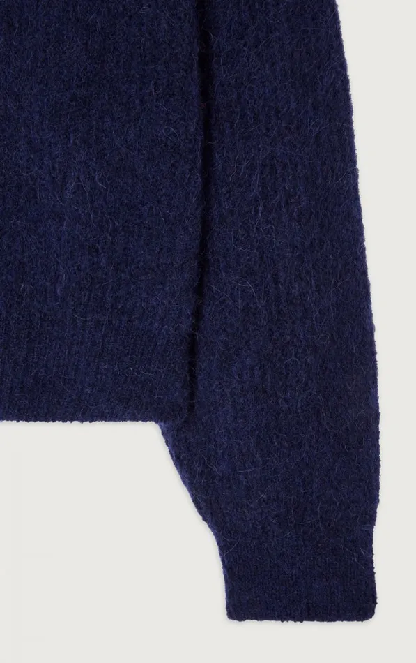 American Vintage Jumpers and Cardigans Women Jumper East Melange Navy American Vintage Jumpers and Cardigans Women Jumper East Melange Navy