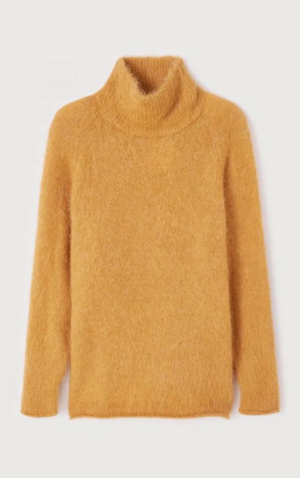 American Vintage Jumpers and Cardigans Women Jumper Nuny Honey Melange American Vintage Jumpers and Cardigans Women Jumper Nuny Honey Melange