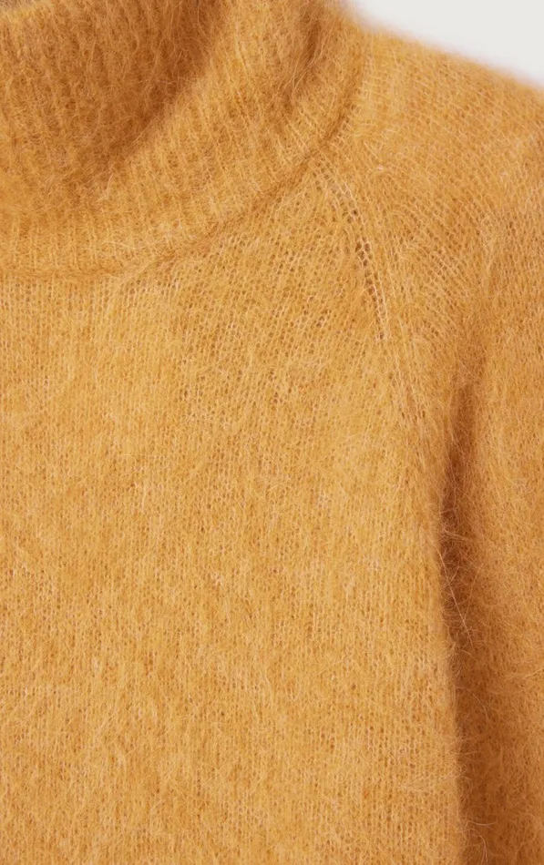 American Vintage Jumpers and Cardigans Women Jumper Nuny Honey Melange American Vintage Jumpers and Cardigans Women Jumper Nuny Honey Melange