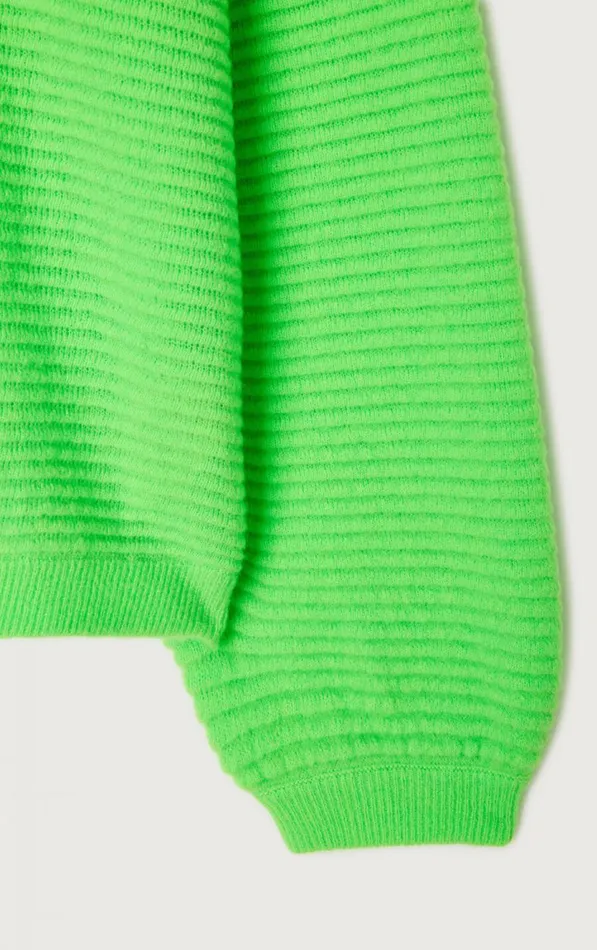 American Vintage Jumpers and Cardigans Women Jumper Raxow Flashy Green American Vintage Jumpers and Cardigans Women Jumper Raxow Flashy Green