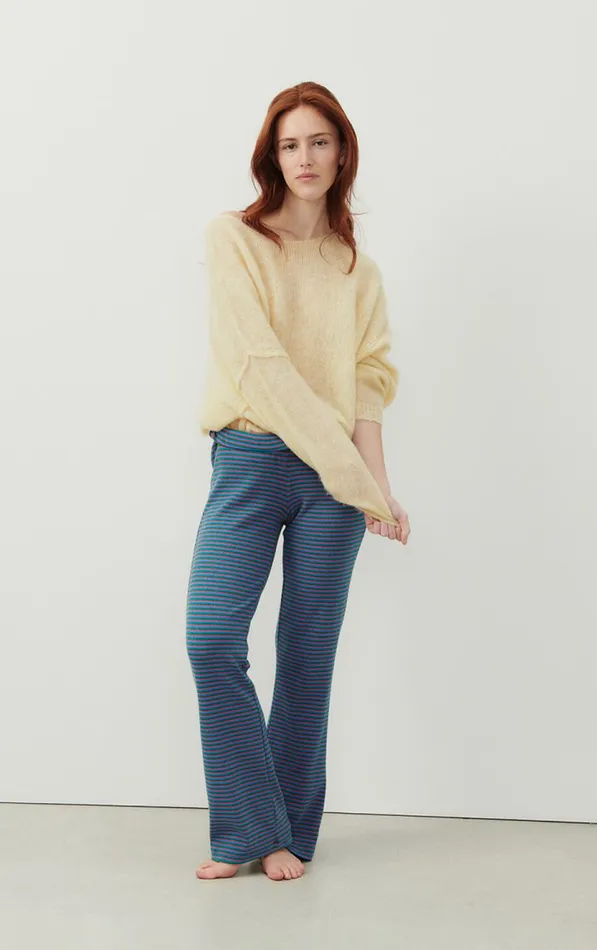 American Vintage Jumpers and Cardigans Women Jumper Yanbay Melange Ecru American Vintage Jumpers and Cardigans Women Jumper Yanbay Melange Ecru