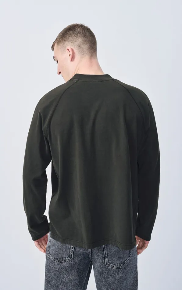 American Vintage Long Sleeve TShirts Men TShirt Fazy Vintage Carbon American Vintage Long Sleeve TShirts Men TShirt Fazy Vintage Carbon