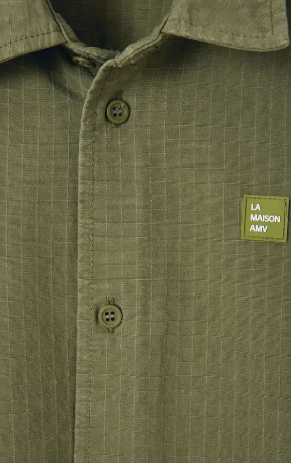 American Vintage Shirts Kids Shirt Rygybay Khaki American Vintage Shirts Kids Shirt Rygybay Khaki