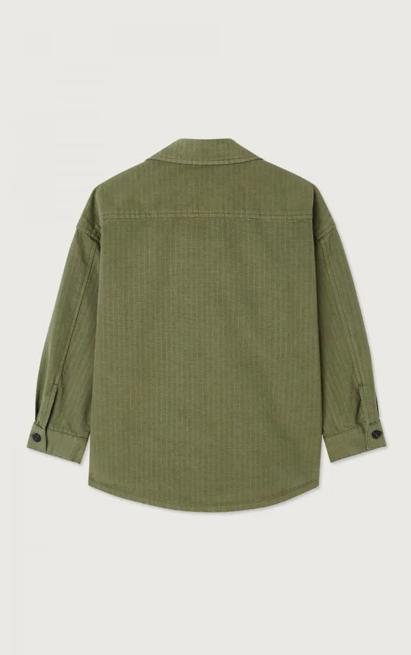 American Vintage Shirts Kids Shirt Rygybay Khaki American Vintage Shirts Kids Shirt Rygybay Khaki