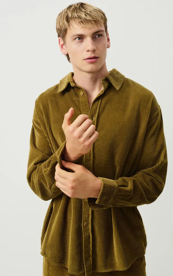 American Vintage Shirts Men Shirt Padow Vintage Young Plants American Vintage Shirts Men Shirt Padow Vintage Young Plants