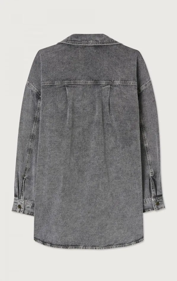 American Vintage Shirts Women Shirt Jazy Grey American Vintage Shirts Women Shirt Jazy Grey