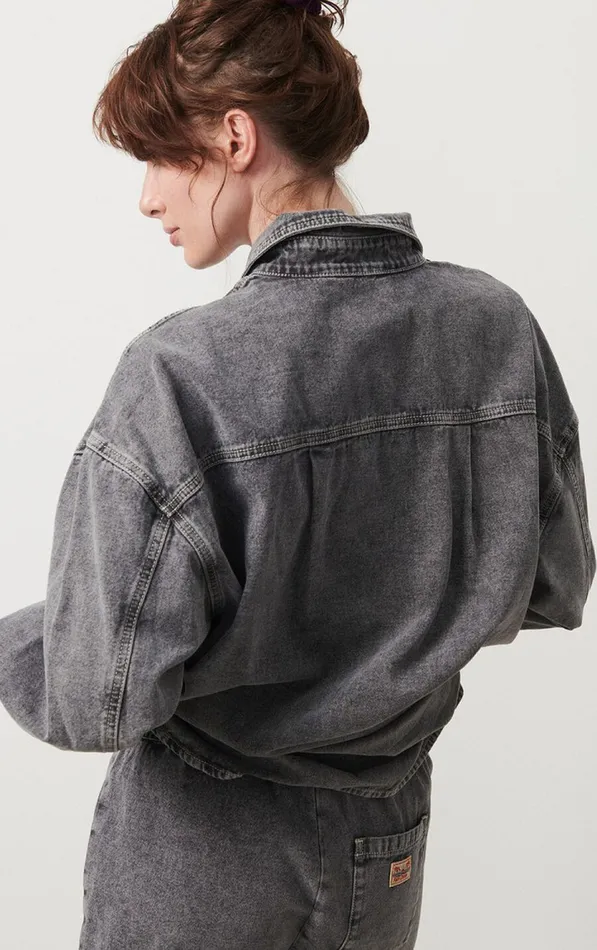 American Vintage Shirts Women Shirt Jazy Grey American Vintage Shirts Women Shirt Jazy Grey