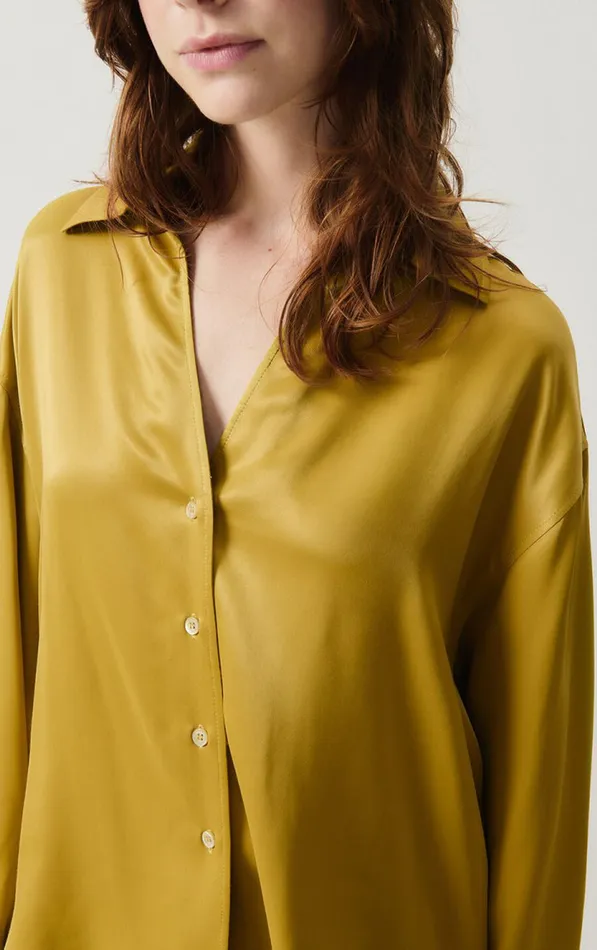 American Vintage Shirts Women Shirt Unyl Golden American Vintage Shirts Women Shirt Unyl Golden