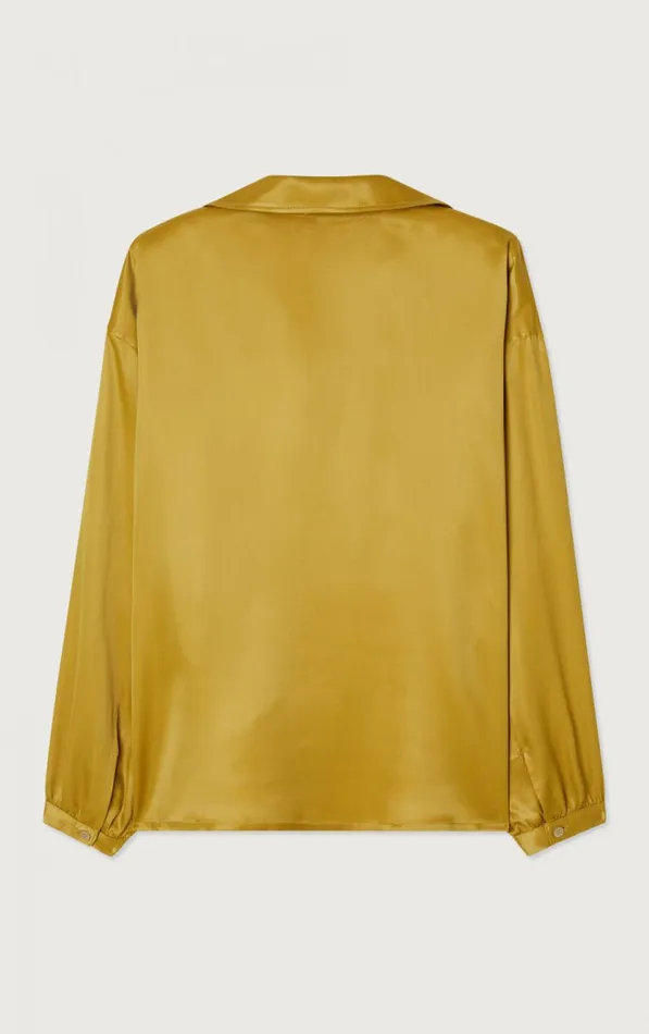 American Vintage Shirts Women Shirt Unyl Golden American Vintage Shirts Women Shirt Unyl Golden