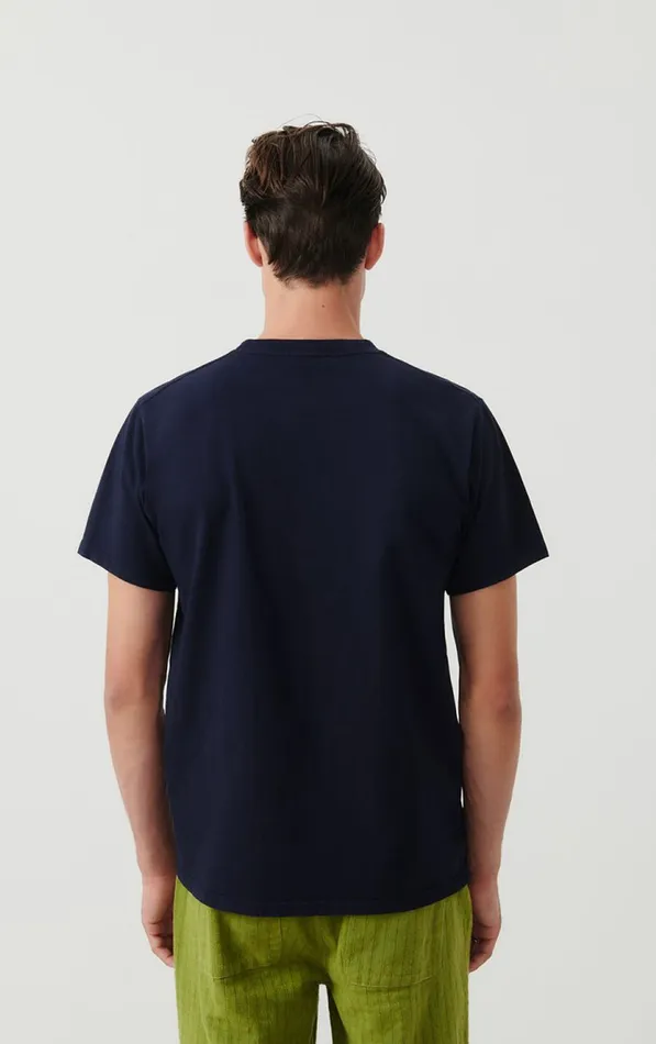 American Vintage Short Sleeve TShirts Men TShirt Fizvalley Navy Vintage American Vintage Short Sleeve TShirts Men TShirt Fizvalley Navy Vintage