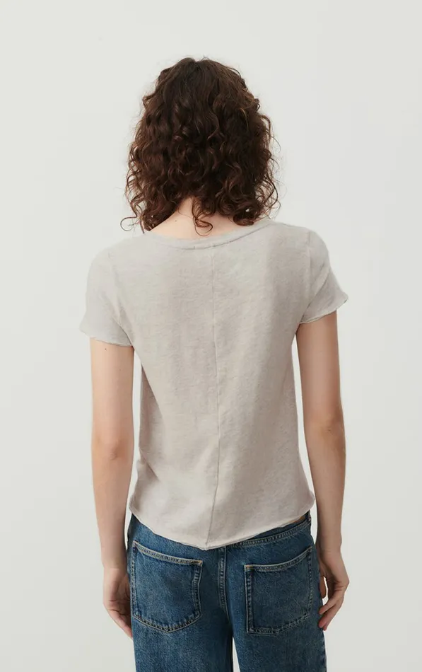 American Vintage Short Sleeve TShirts Women TShirt Sonoma Polar Melange American Vintage Short Sleeve TShirts Women TShirt Sonoma Polar Melange