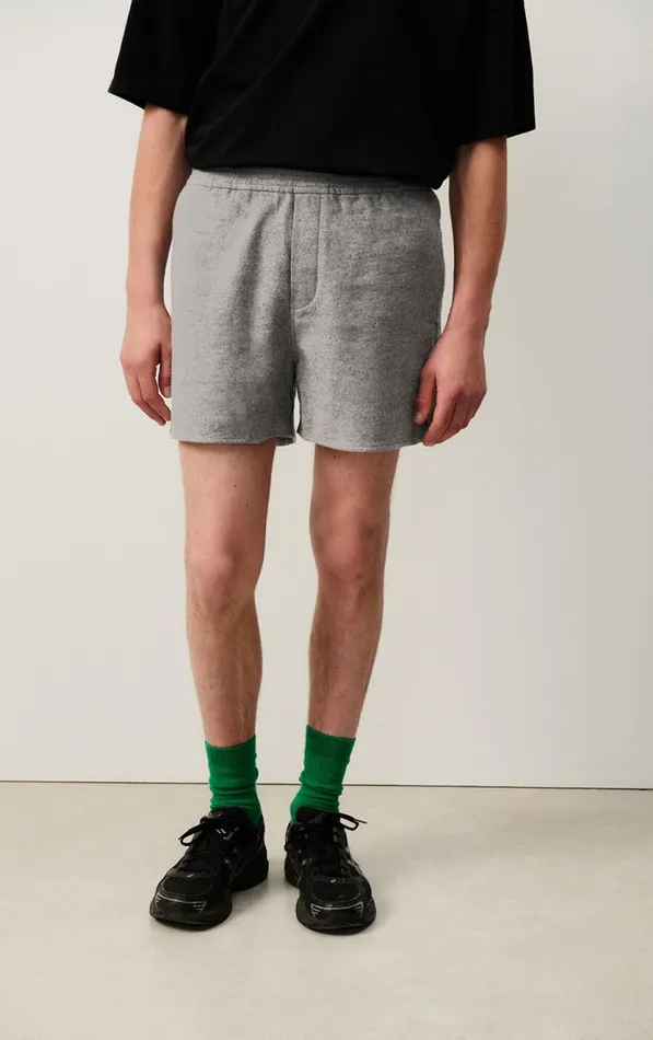 American Vintage Shorts Men Shorts Vylow Heather Grey