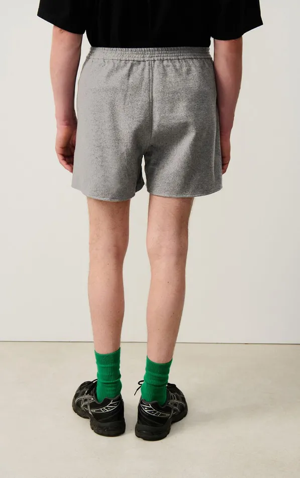 American Vintage Shorts Men Shorts Vylow Heather Grey American Vintage Shorts Men Shorts Vylow Heather Grey