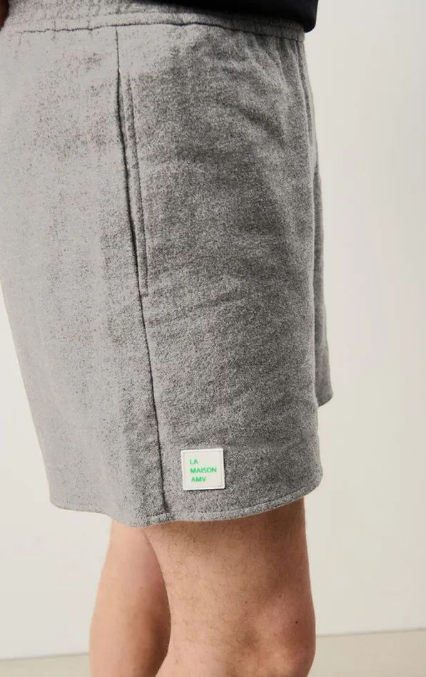 American Vintage Shorts Men Shorts Vylow Heather Grey American Vintage Shorts Men Shorts Vylow Heather Grey