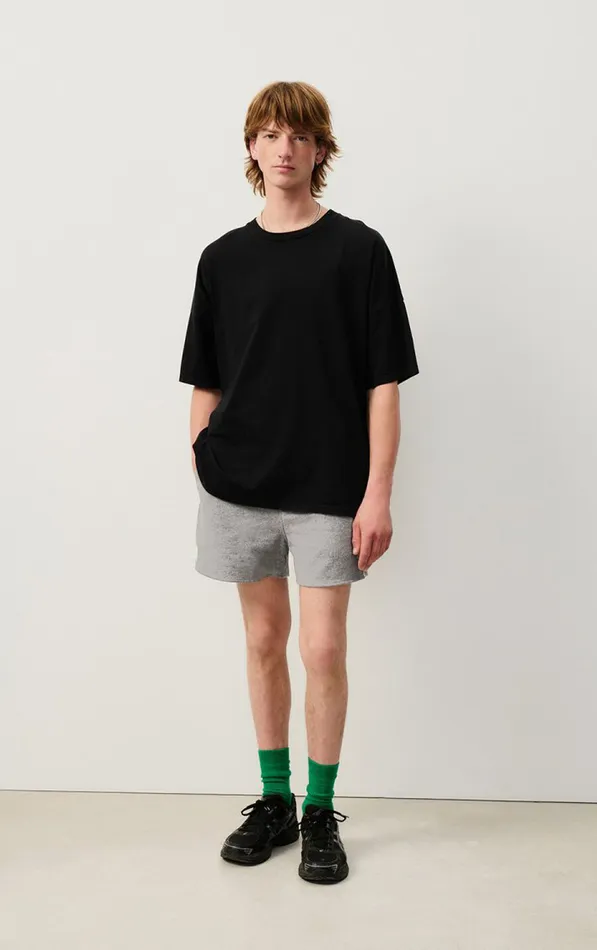 American Vintage Shorts Men Shorts Vylow Heather Grey American Vintage Shorts Men Shorts Vylow Heather Grey