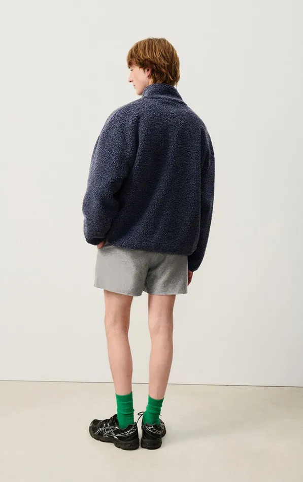 American Vintage Shorts Men Shorts Vylow Heather Grey American Vintage Shorts Men Shorts Vylow Heather Grey