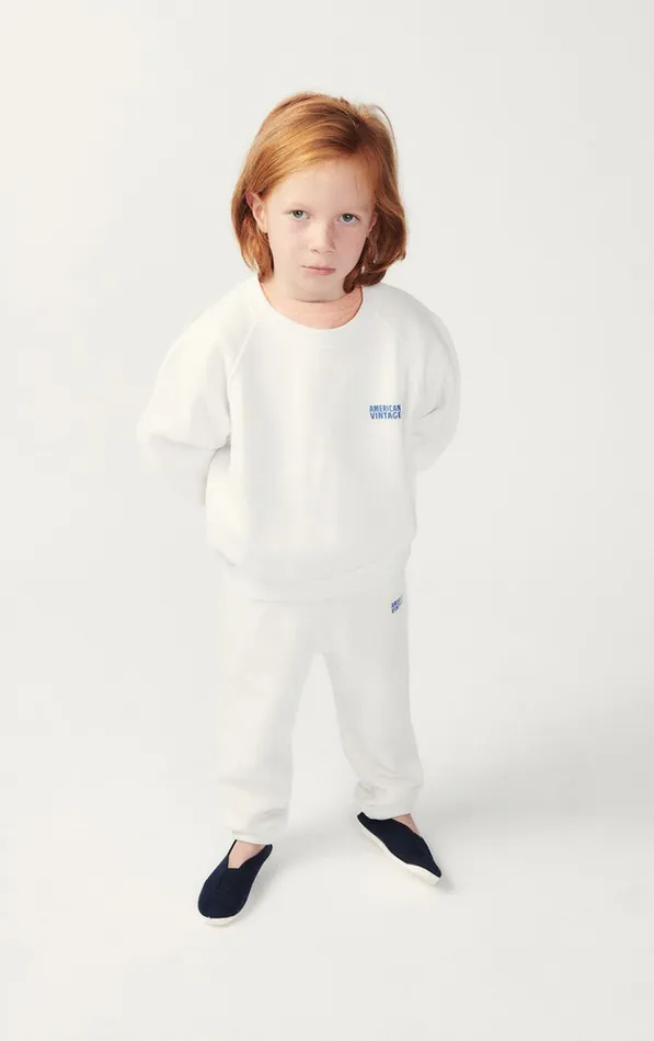 American Vintage Sweatshirts Kids Sweatshirt Izubird Vintage Dove American Vintage Sweatshirts Kids Sweatshirt Izubird Vintage Dove