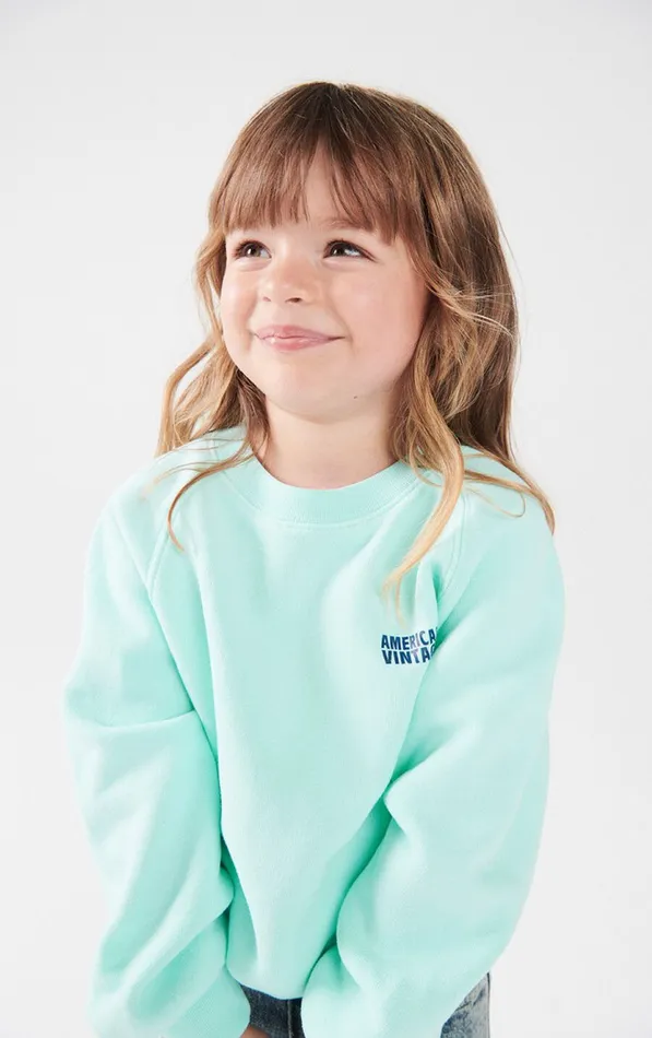American Vintage Sweatshirts Kids Sweatshirt Izubird Vintage Ice Cold American Vintage Sweatshirts Kids Sweatshirt Izubird Vintage Ice Cold