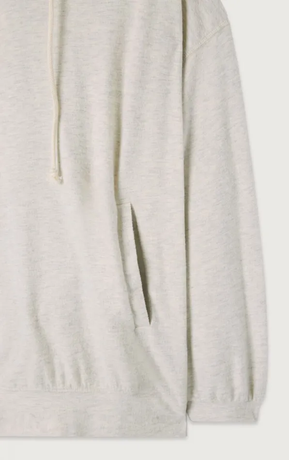 American Vintage Sweatshirts Women Hoodie Ypawood Heather Grey American Vintage Sweatshirts Women Hoodie Ypawood Heather Grey