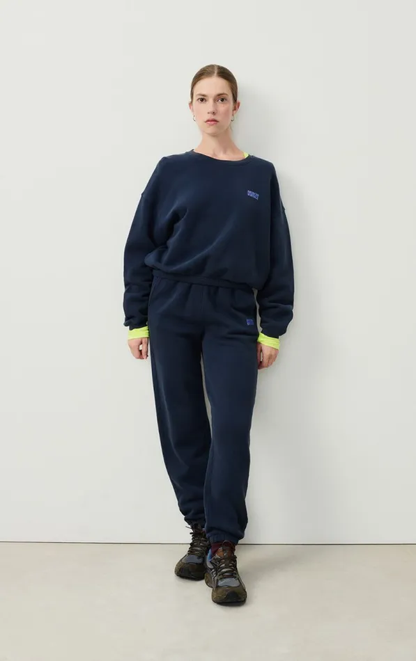 American Vintage Sweatshirts Women Sweatshirt Izubird Vintage Navy American Vintage Sweatshirts Women Sweatshirt Izubird Vintage Navy