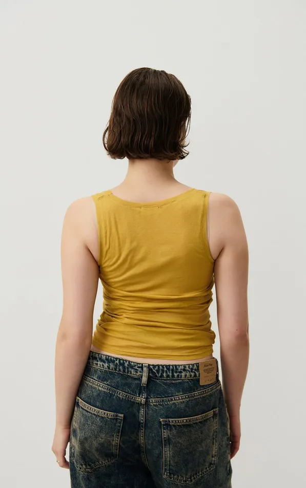 American Vintage Tops and Tanktops Women Tank Top Massachusetts Curry Vintage American Vintage Tops and Tanktops Women Tank Top Massachusetts Curry Vintage