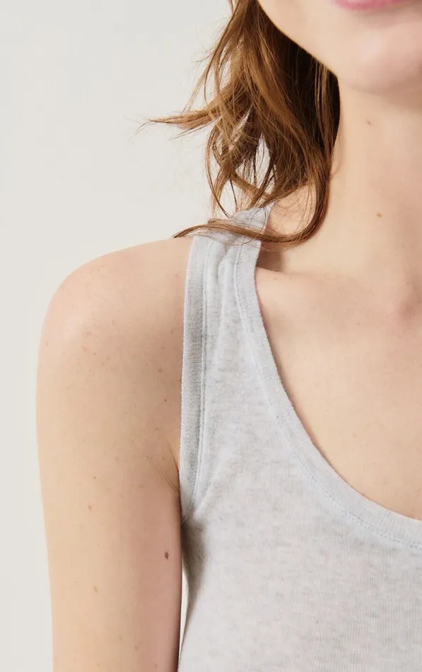 American Vintage Tops and Tanktops Women Tank Top Massachusetts Heather Grey American Vintage Tops and Tanktops Women Tank Top Massachusetts Heather Grey