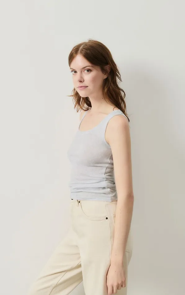 American Vintage Tops and Tanktops Women Tank Top Massachusetts Heather Grey American Vintage Tops and Tanktops Women Tank Top Massachusetts Heather Grey
