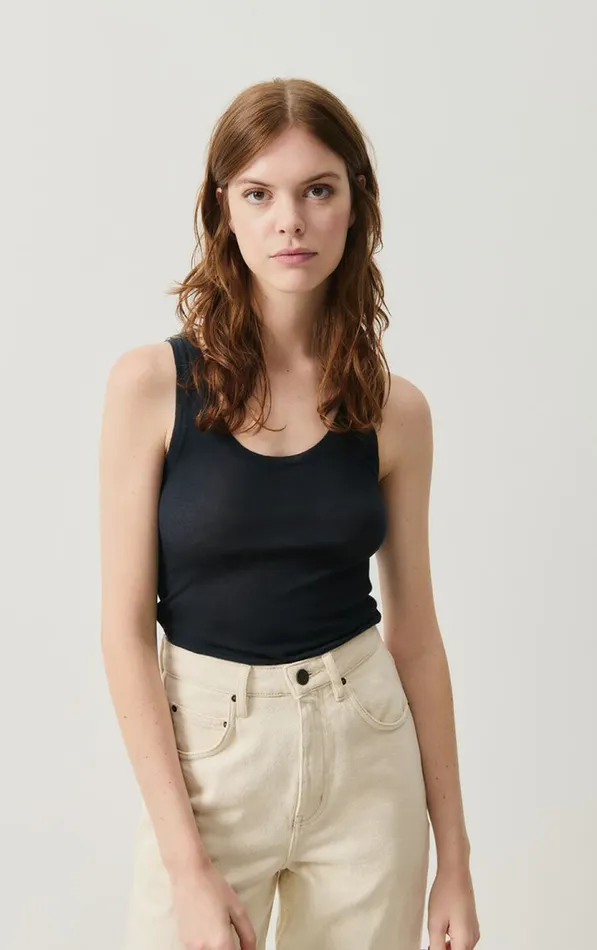 American Vintage Tops and Tanktops Women Tank Top Massachusetts Navy